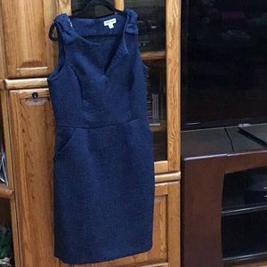 Navy cocktail dress
